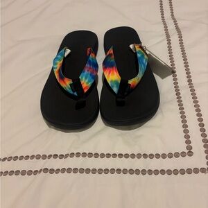 Chaco Multicolor Flip-Flops